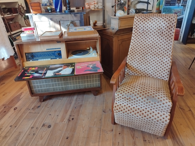 70s recliner chair