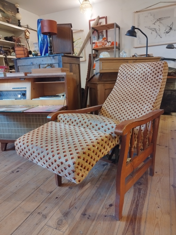 70s recliner chair