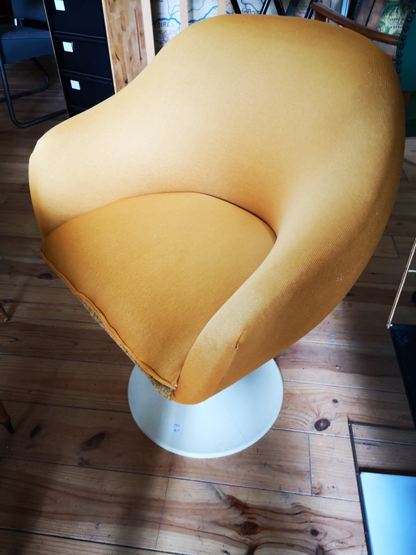 Vintage tulip armchair