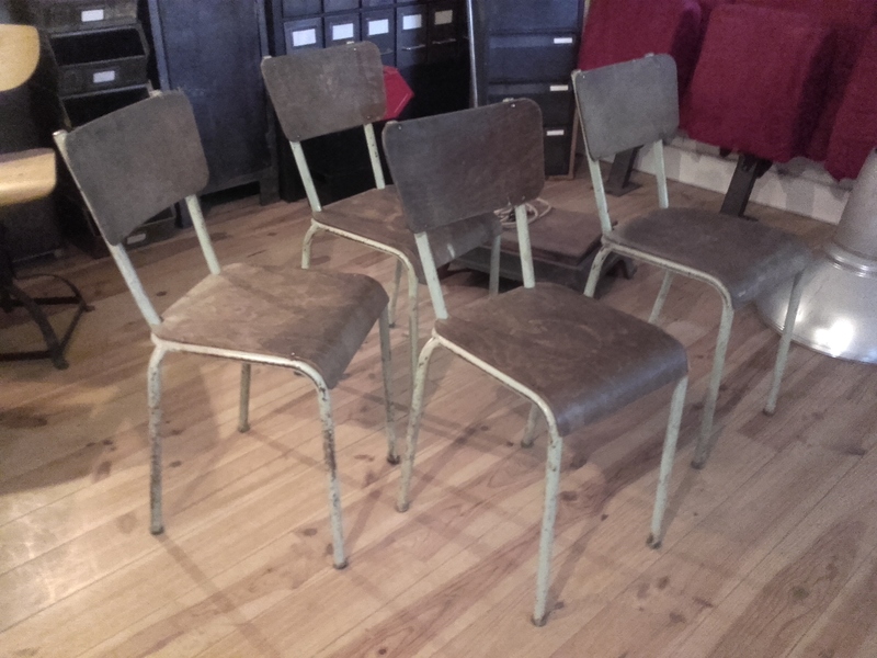 Four kitchen chairs 1960