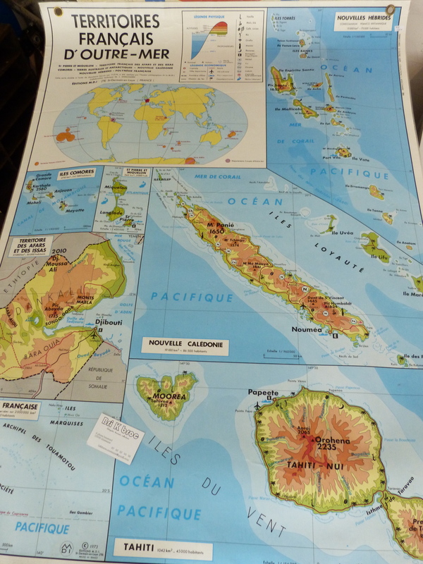 Geo History Map School Poster