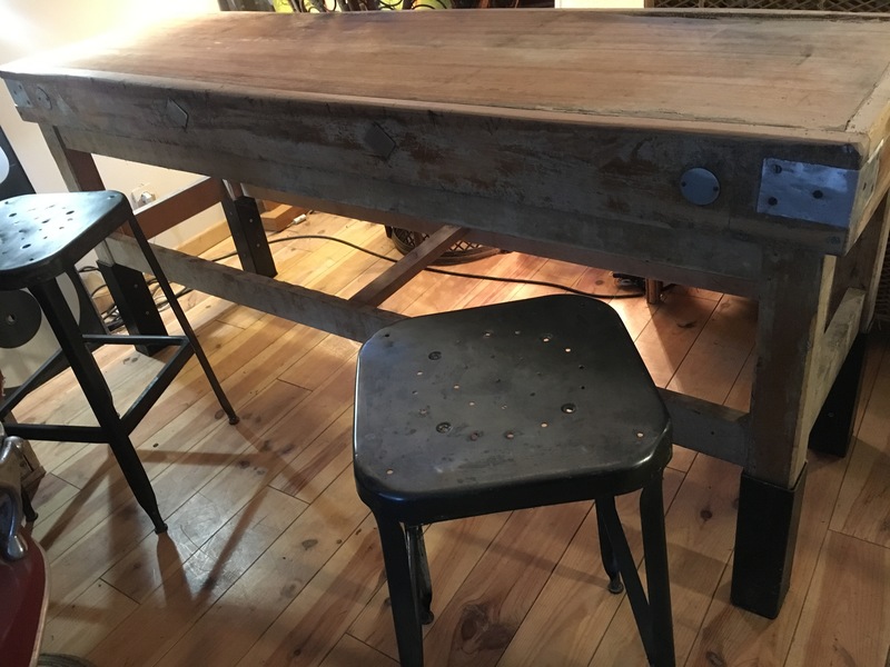 Large butcher's block