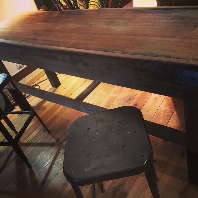 Large butcher's block