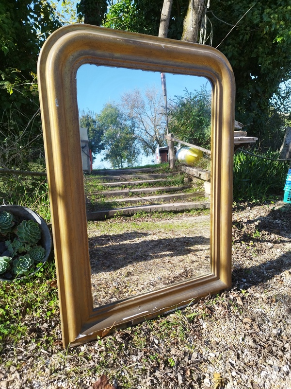 Large Louis Philippe mirror