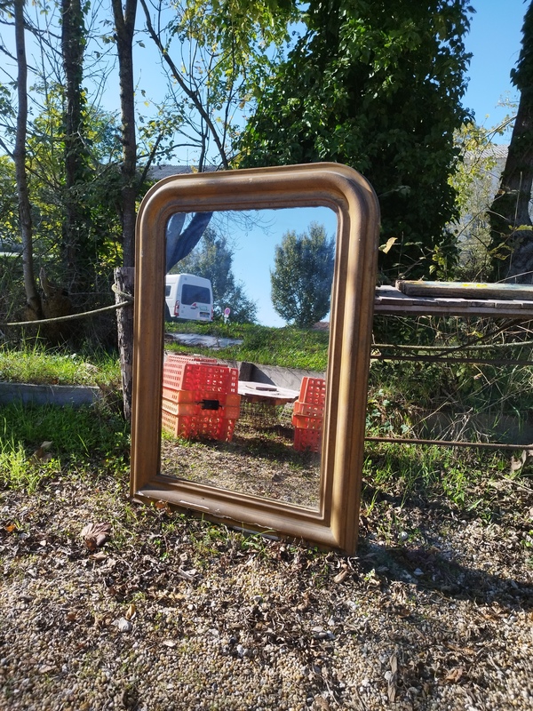 Large Louis Philippe mirror