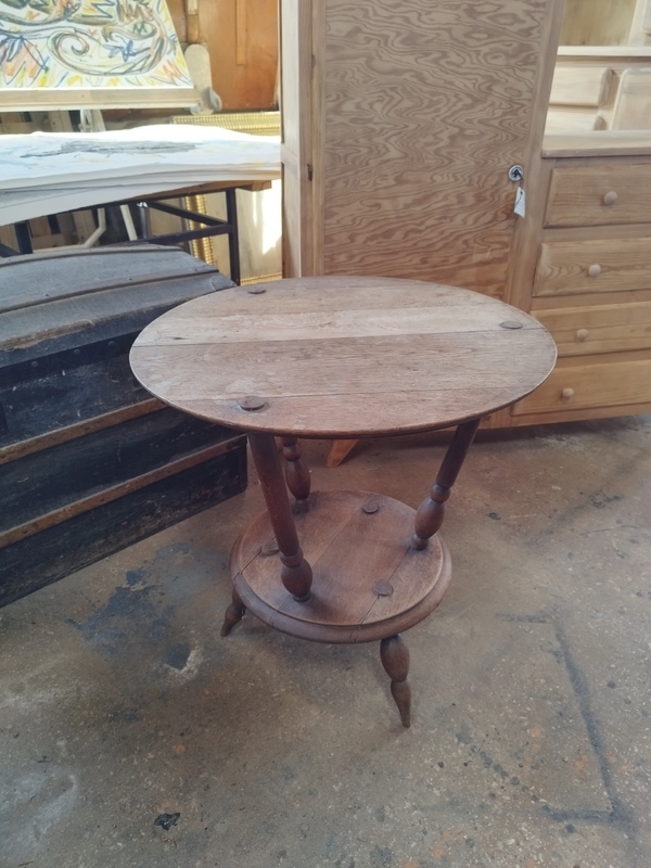 1950s tripod side table