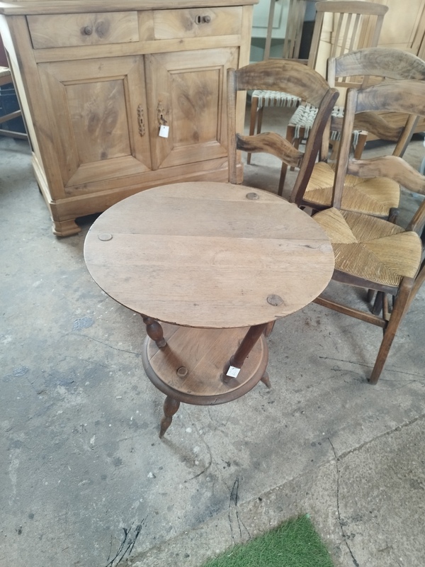 1950s tripod side table