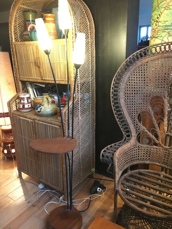 Floor lamp 60s three tulips