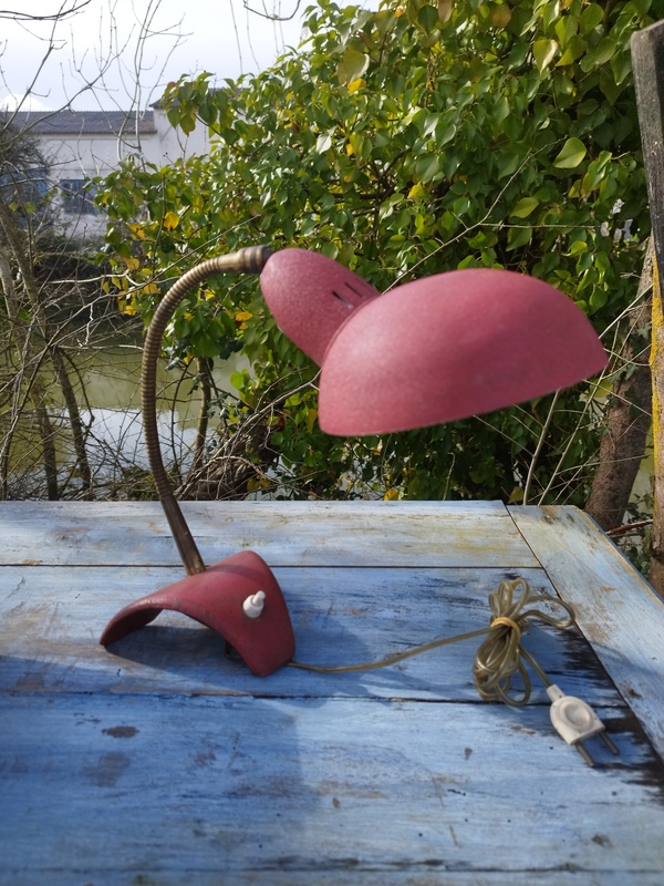 1950s Jean Boris Lacroix Lamp