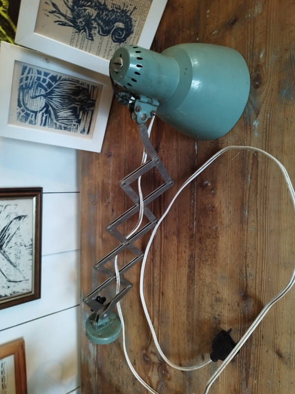 20th Century Accordion Lamp