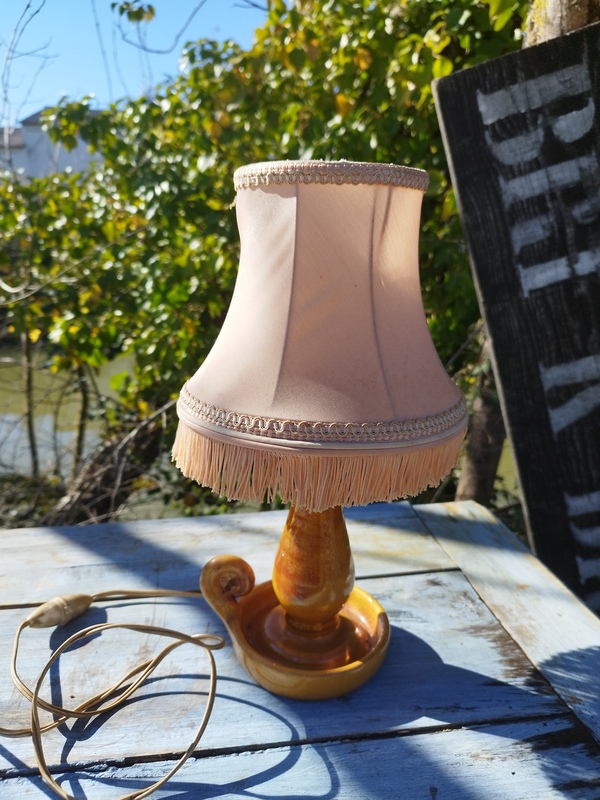 1950s Ceramic Bedside Lamp 