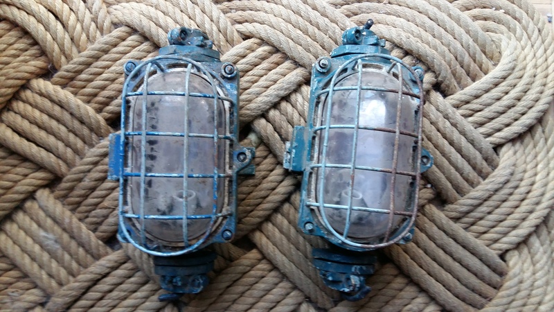 Corridor lamp, lighthouse staircase