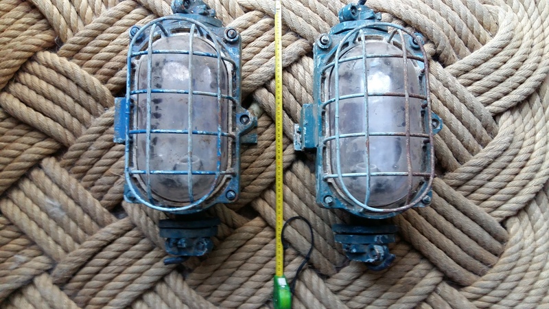 Corridor lamp, lighthouse staircase