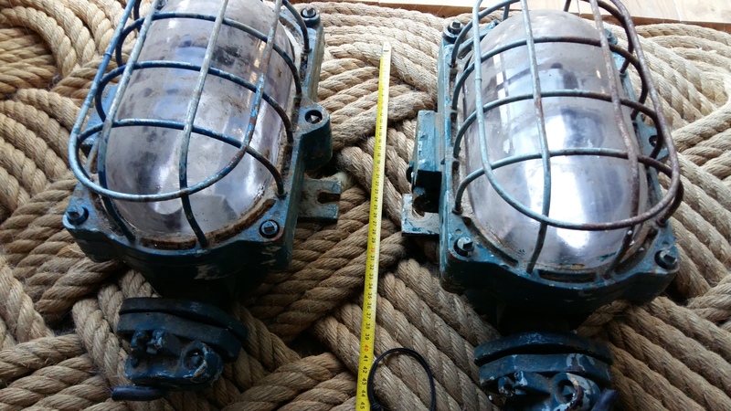 Corridor lamp, lighthouse staircase