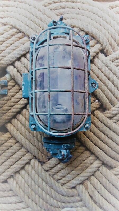 Corridor lamp, lighthouse staircase