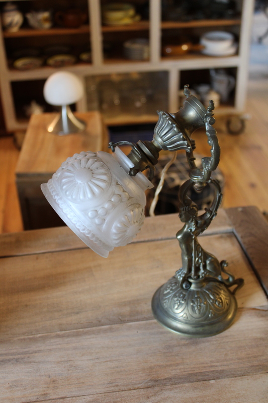 table lamp and wall light