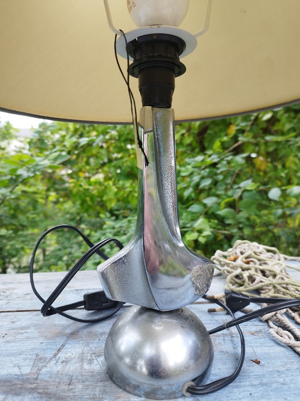 50s/60s chrome designer lamp