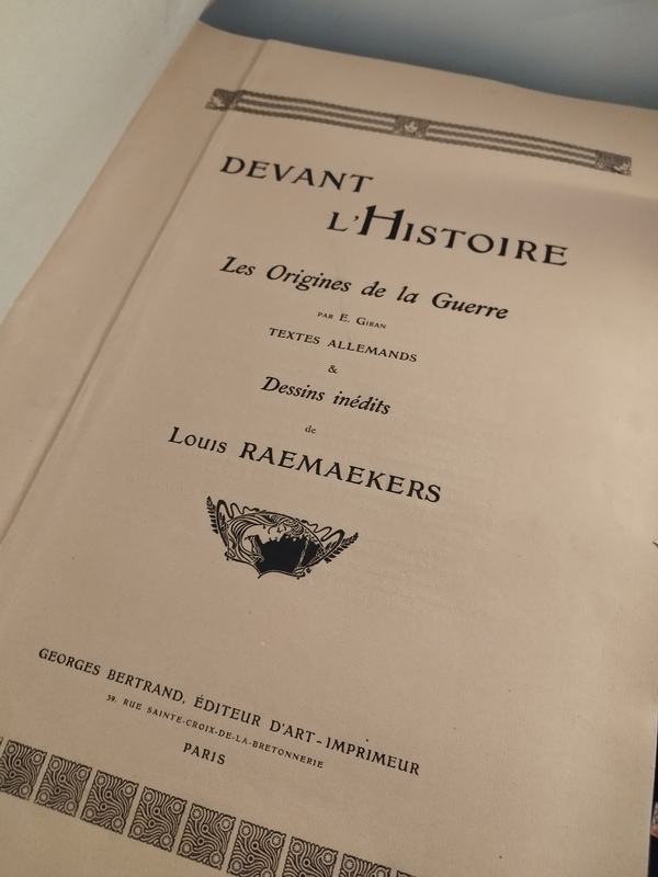 The Origins of War Raemaekers Drawings