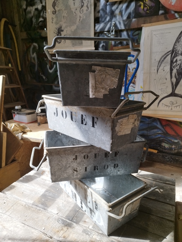 Industrial bin set