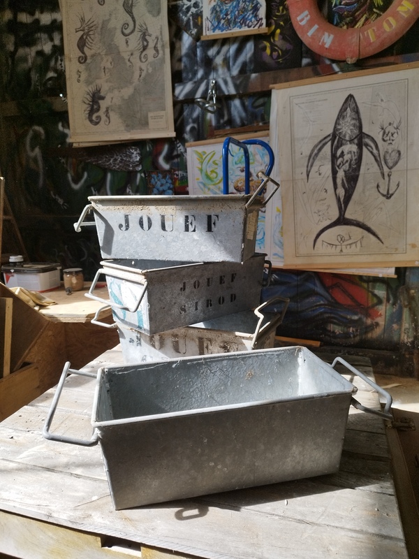 Industrial bin set