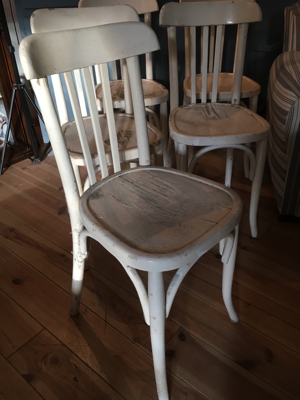 Set of 6 bistro chairs