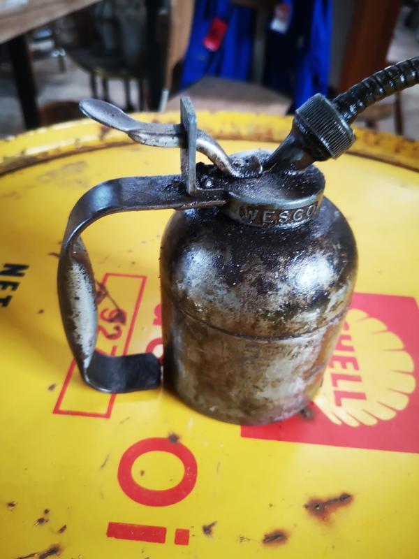 Set of two Wesco cruets