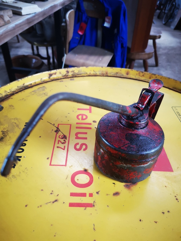 Set of two Wesco cruets