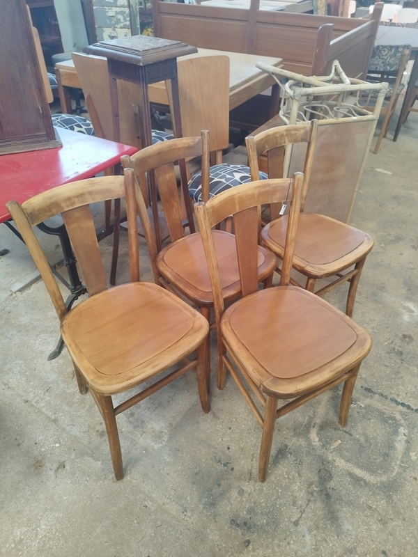 Set of bistro chairs