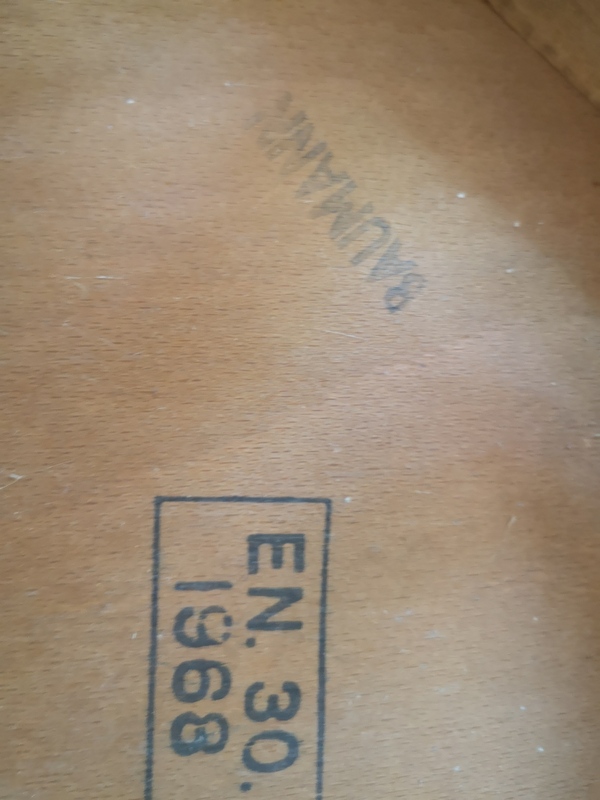 Set of six Baumann bistro chairs