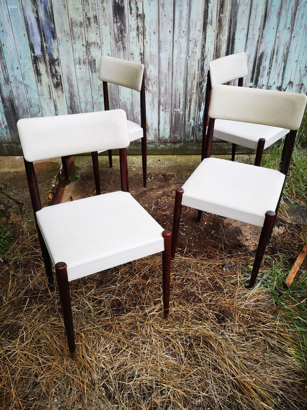 Set of Scandinavian style chairs
