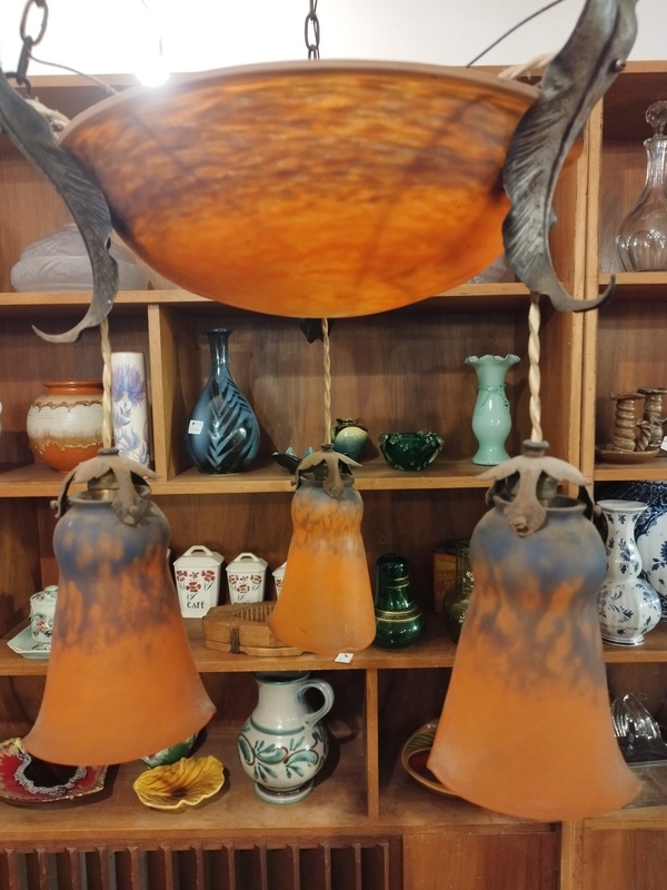 Lorraine glass paste chandelier