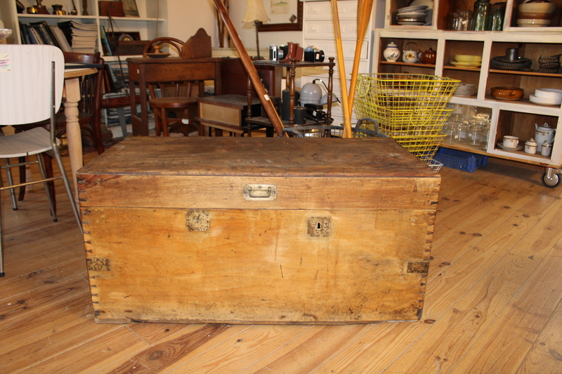 Rosewood officer's trunk 
