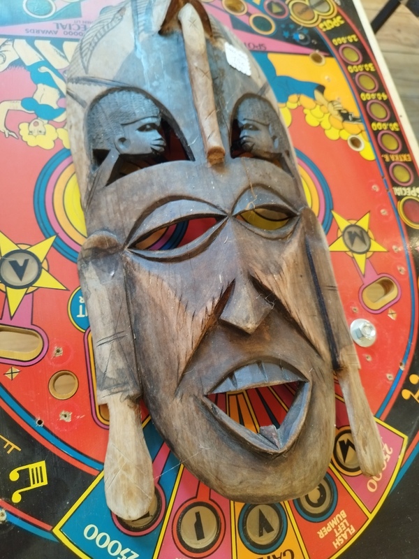 Kenya mask 70s 80s 