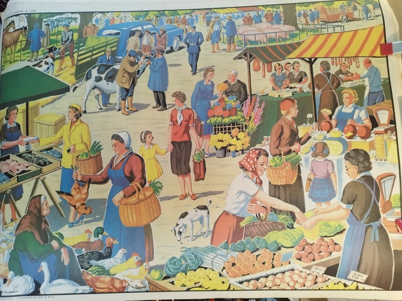 Affiche MDI le marché