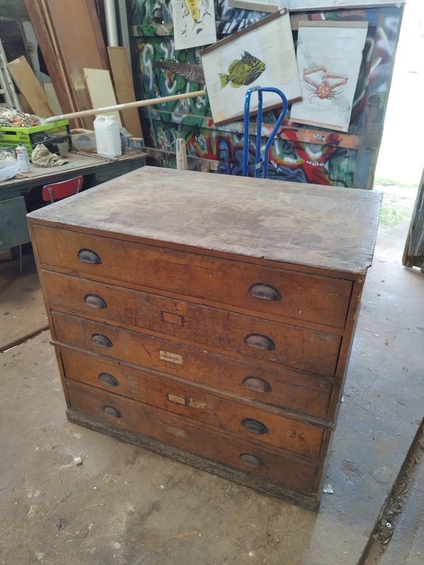 20th century antique crafts furniture