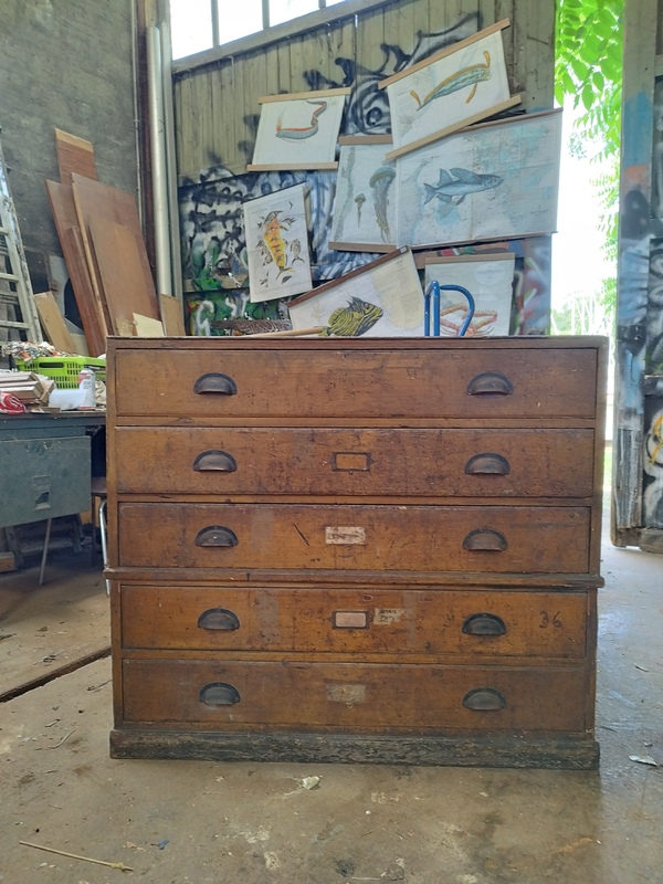 20th century antique crafts furniture