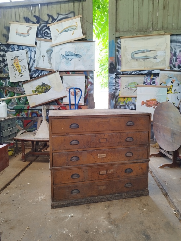 20th century antique crafts furniture