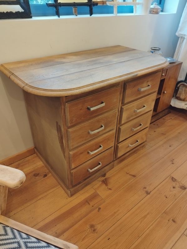 20th century old wooden craft furniture