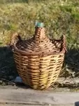 1950s old demijohn