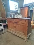 1950s solid oak sideboard