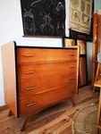 1960s design chest of drawers