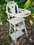 1960s doll high chair