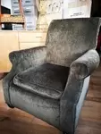 1970s bergere armchair