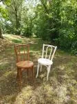20th-century bistro chairs