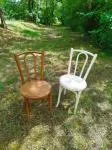 20th-century bistro chairs