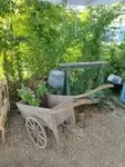 20th century milk cart