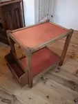 50s magazine holder coffee table