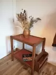 50s magazine holder coffee table