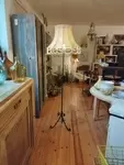 50s wrought iron floor lamp