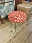 60s/70s stool with a makeover